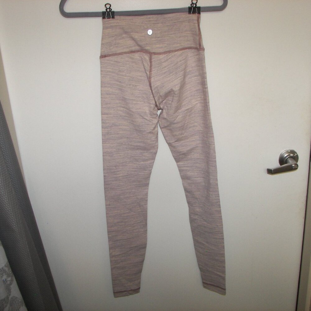 Lululemon Align women's multicolored blue/white leggings size 4
